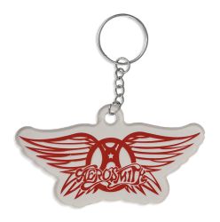 Aerosmith Red Logo Keychain